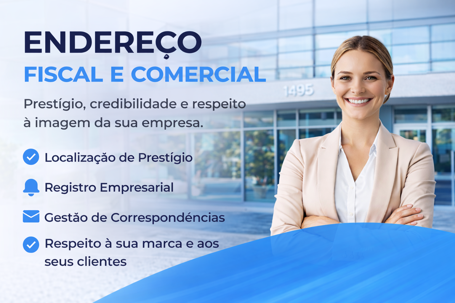 Endereço fiscal e comercial em Vitória