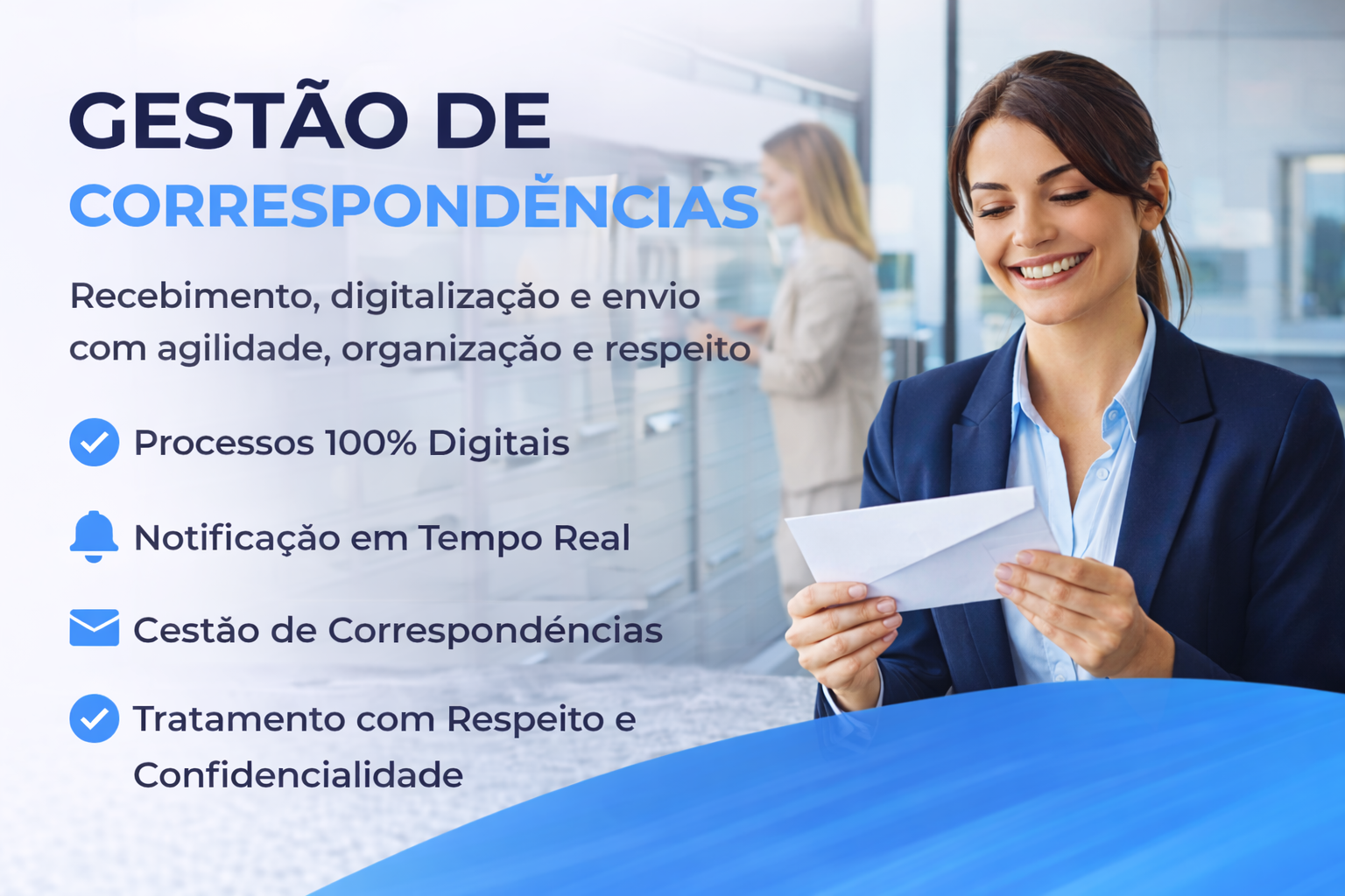 Gestão de correspondências